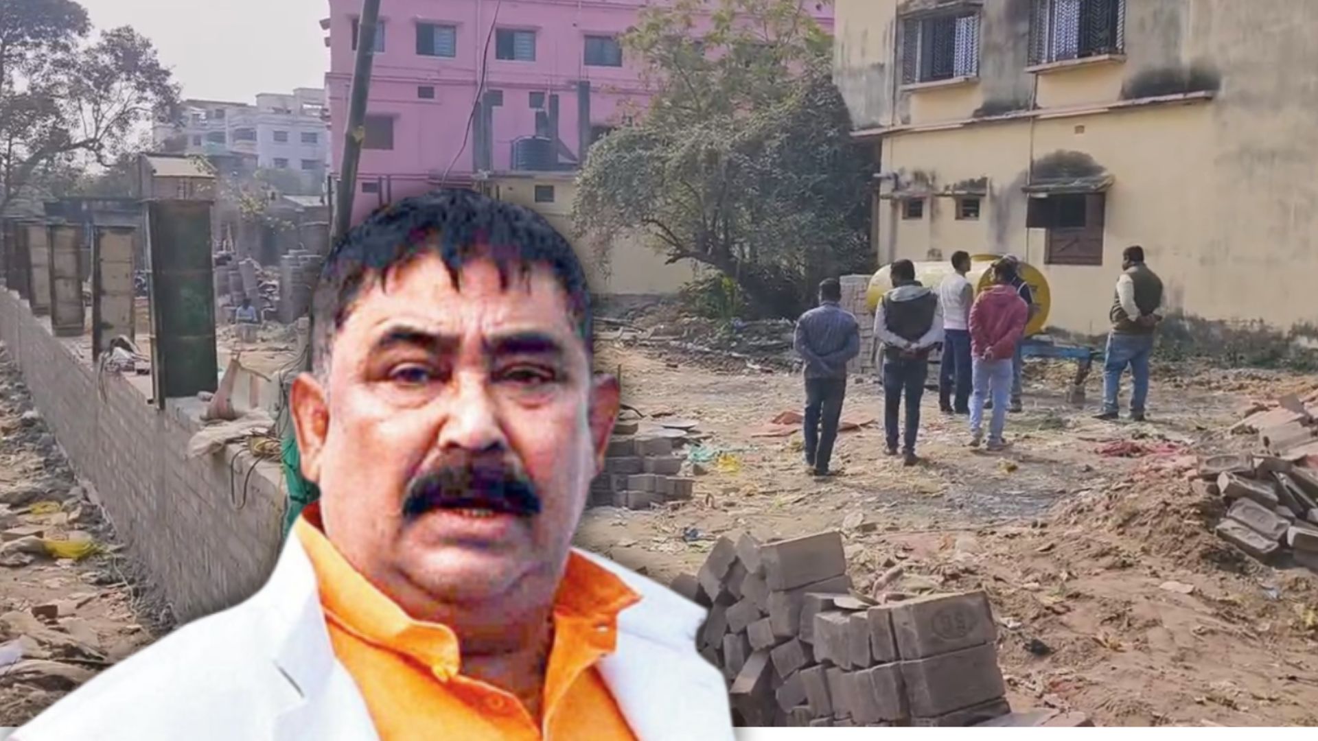 পুকুর বুজানোর অভিযোগ