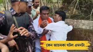 Scufle Between TMC and BJP in dubrajpur Birbhum